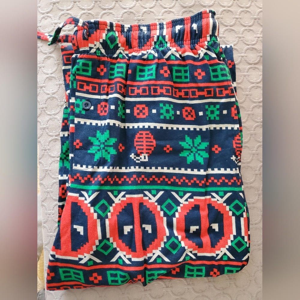 Marvel Deadpool Mens Christmas Holiday Pajama Pants